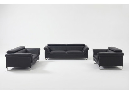 Modern sofas couches upholstery leather 3+2 seater sofa set newly furnished set