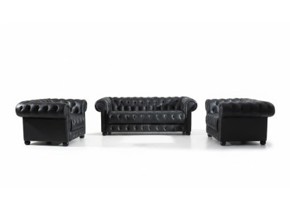 Chesterfield Sofa Set 311 Seater Design Couch Upholstered Sofa Suite Set