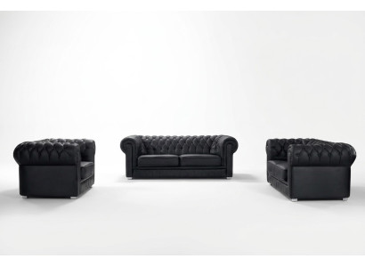 Leather sofa Couch Sofa suite Seater Set Design Modern Sofas