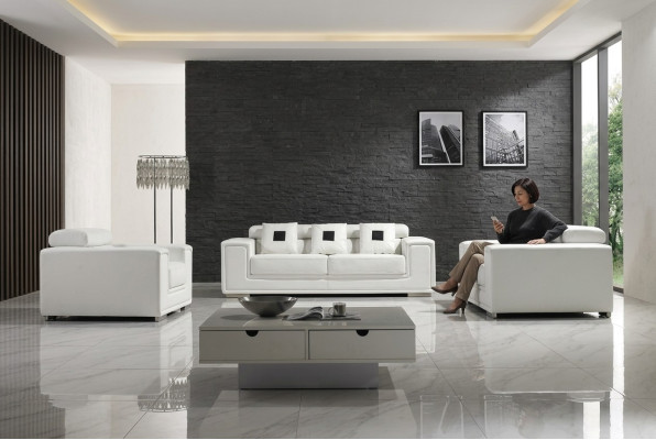 Leather sofa suite 3+2 seater set upholstered sofa couch designer sofa new