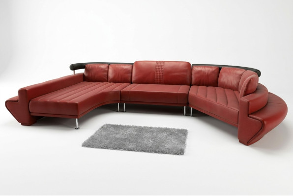 Round couch sofa upholstery, round sofas, living landscape, corner sofa, corner suite.