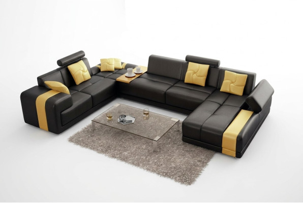 Sofa corner set living landscape U-shape corner couch corner sofa couch set