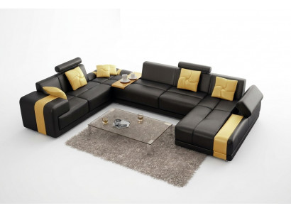 Sofa corner set living landscape U-shape corner couch corner sofa couch set