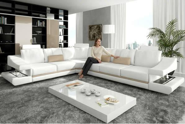 Leather sofa corner sofa couch designer upholstery corner suite sofa couches sofas