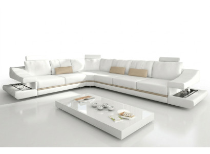 Leather sofa corner sofa couch designer upholstery corner suite sofa couches sofas