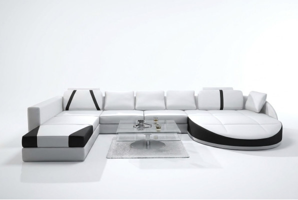 Living landscape couch corner set U-shape sofa corner couch corner sofa set