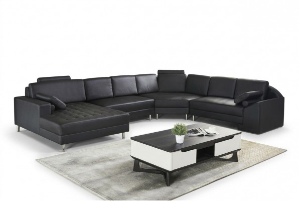 Corner sofa U-shape sofa couch upholstered corner sofa living landscape leather sofa