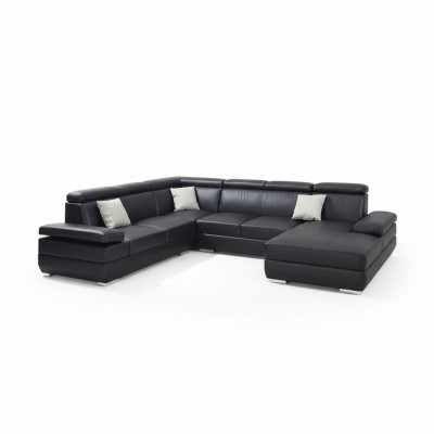 Modern sofa corner unit U-shaped upholstered corner couch designer seating furniture couches
