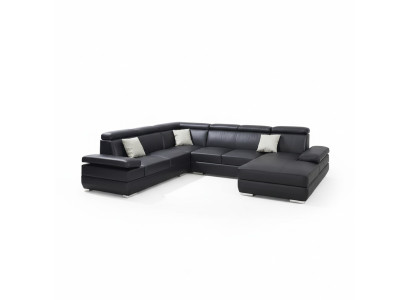 Modern sofa corner unit U-shaped upholstered corner couch designer seating furniture couches
