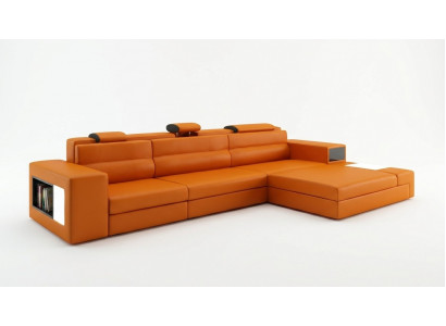Designer sofa couch set corner sofa with stool living landscape upholstery