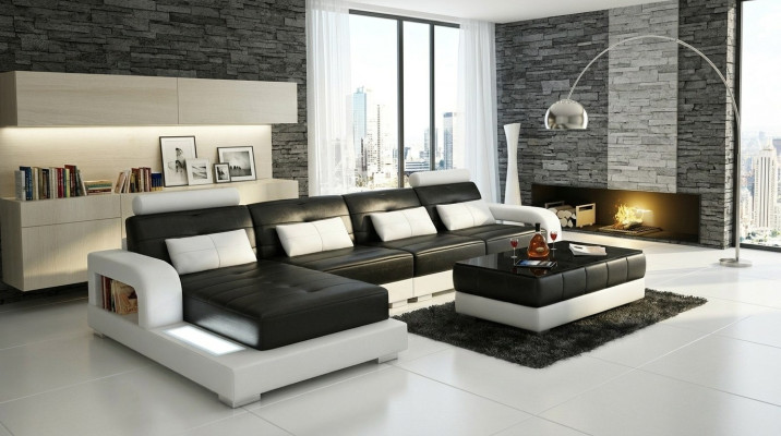 Furniture corner sofa leather sofa couch upholstery corner seating lounge suite