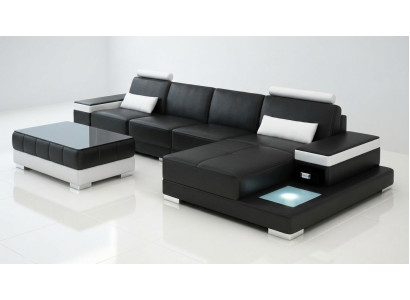 Couch corner sofa furniture leather living landscape suite design modern sofa