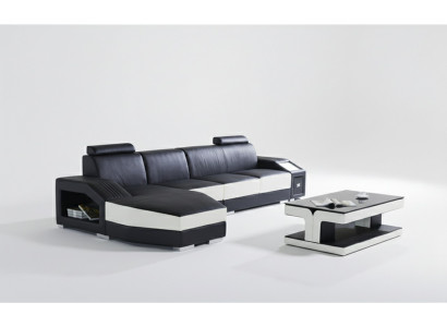 Leather Modern Couch Living Landscape Leather Sofa Sofa Set Furniture Sofa