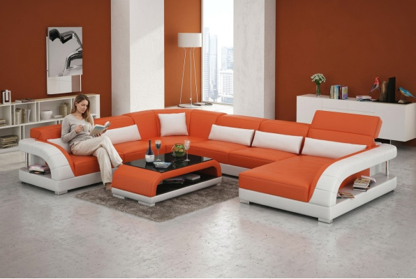 Sofa Couch Living Landscape Corner Set Corner Sofa Upholstered Suite Sofas