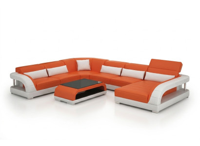 Sofa Couch Living Landscape Corner Set Corner Sofa Upholstered Suite Sofas