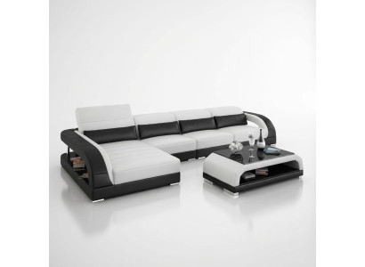 Exclusive living room couch set L-shaped sofas