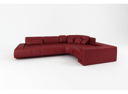 Leather Modern Couch Living Landscape Leather Sofa Decoration Sofa Set Sofa L-Shape