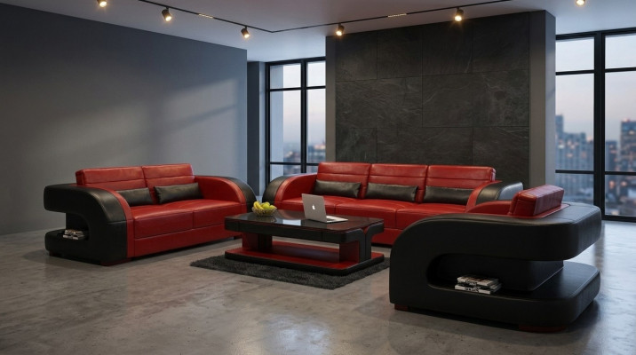 Sofa set 3+2+1 seater set modern design sofa upholstery couches couch