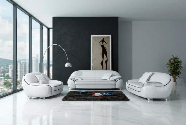Sofa set 3+1+1 seater, sofa seat couch upholstery set, modern couches.