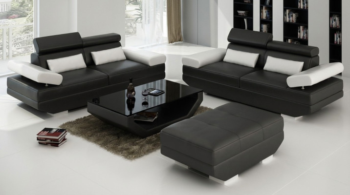 Luxury furniture sofa set couch sofa upholstery 3+3 seater + stool living room