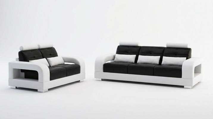 3+2 Seater Sofa Set Design Upholstered Couches Modern Sofa