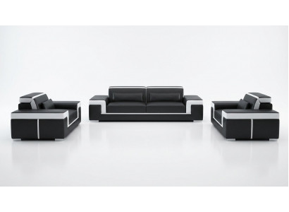 Sofa 3+1+1 Sofa Set Seating Design Upholstered Couches Couch Modern