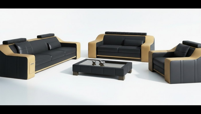 Sofa Set 3+2 Seater Design Upholstered Couch Modern Set