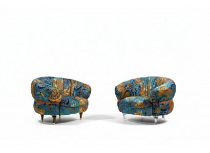 Design armchair couch sofa relax fabric lounge luxury television club upholstery