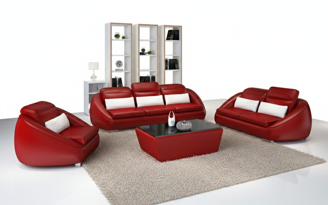 Sofa Set 3+2+1 Seater Modern Set Design Sofa Upholstered Couches Couch