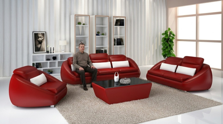 Luxury Sofa Set 3+1+1 Seater Living Room Designer Furniture Sofa Couch