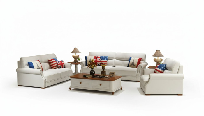 Modern 3+2+1 Seater Sofa Set Design Sofa Upholstered Couches Couch