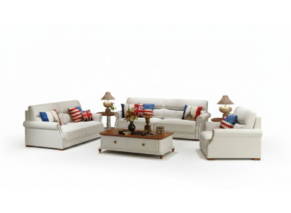 Modern 3+2+1 Seater Sofa Set Design Sofa Upholstered Couches Couch