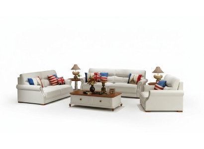 Modern 3+2+1 Seater Sofa Set Design Sofa Upholstered Couches Couch