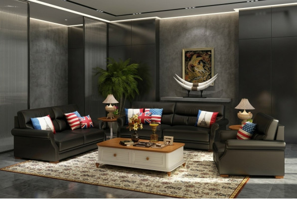 3+1+1 Upholstery Designer Sofa Set Couch Sofa Sets