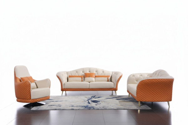 Luxury Furniture Sofa Set Couch Sofa Upholstery 3+2 Living Room Seating Group