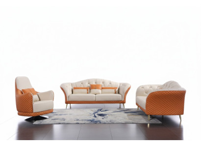 Luxury Furniture Sofa Set Couch Sofa Upholstery 3+2 Living Room Seating Group