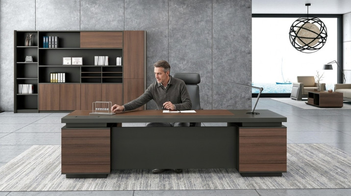 Chef desk wood tables corner desk office desk work desk office furniture