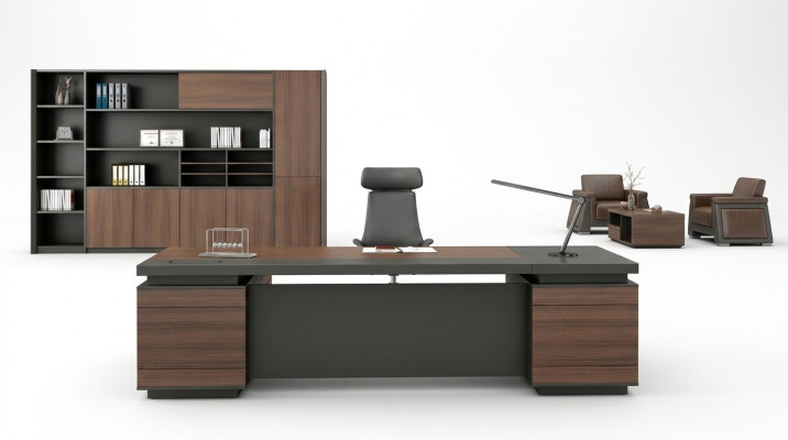 Chef desk wood tables corner desk office desk work desk office furniture