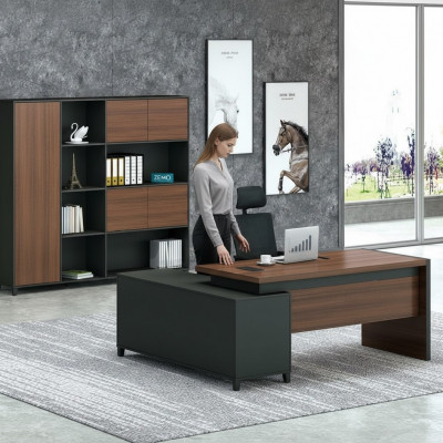 Corner desk office executive room furniture design desks practice