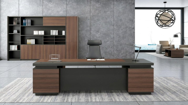 Corner desk cable management channel home office desk large executive desks desk