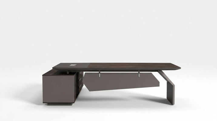 Executive desk 260 x 220 cm furnishing table office practice tables