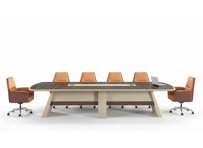 Conference table table meeting meeting table tables 6 chairs 7-piece set