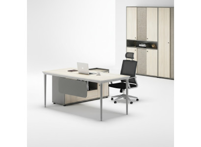 Desk filing cabinet office furniture desks tables 2-piece set