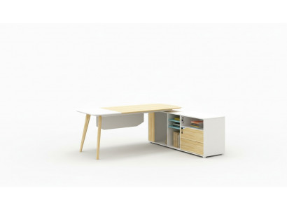 Corner desk cable channel home office desk large desks executive desk