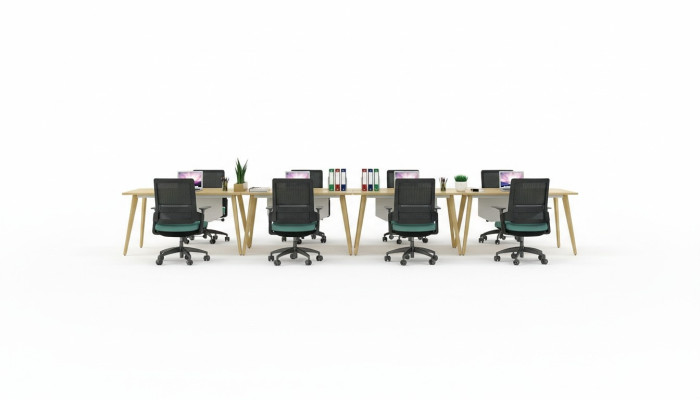Desk office furniture fixtures tables call center 1 workstation desk