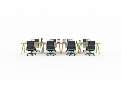 Desk office furniture fixtures tables call center 1 workstation desk