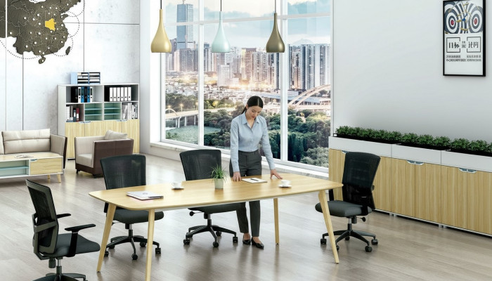 Modern office conference table tables wood design furniture meeting