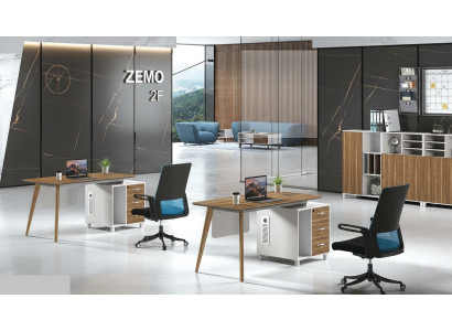 Work desk office table luxury class designer furniture with drawers tables