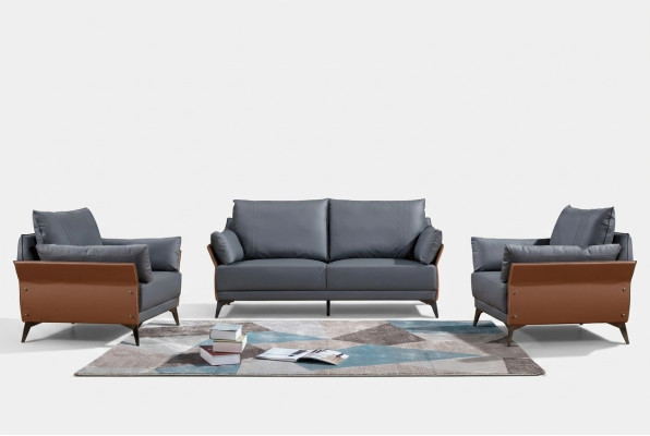 Sofa set 3+1+1 seater sofas couch upholstery set furniture couches leather office