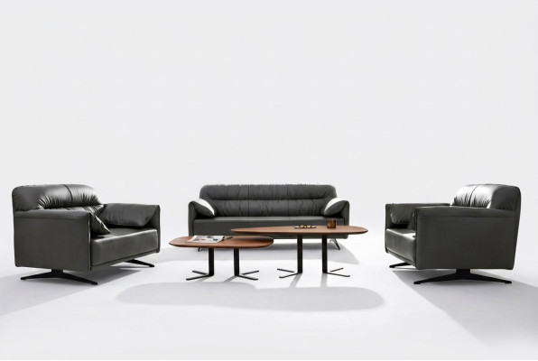 Modern designer sofa set couch upholstery set luxury leather sofas 3+1+1